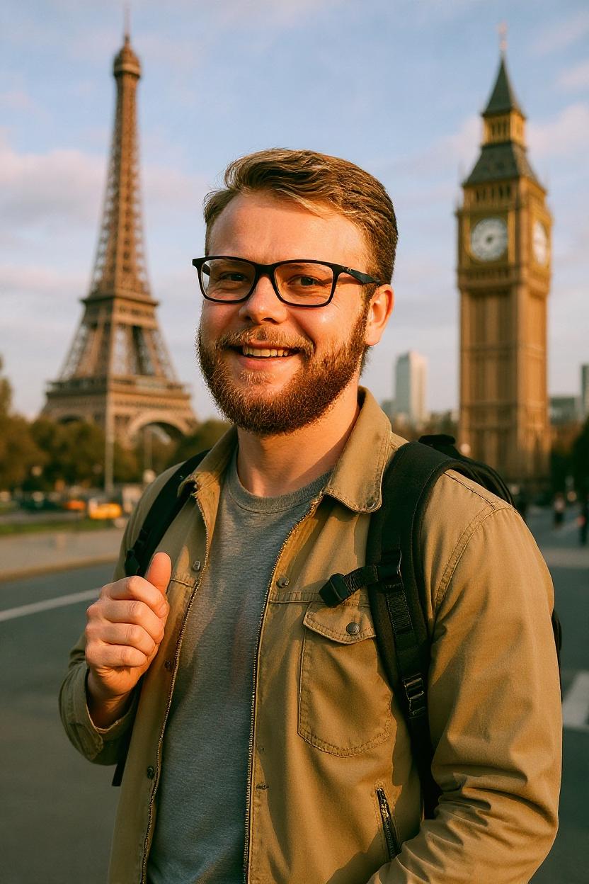 AI generated travel photo